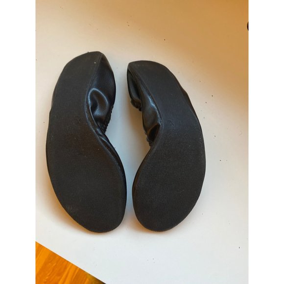 Sam Edelman Black Foldable Ballet Flats 10 - Picture 2 of 4